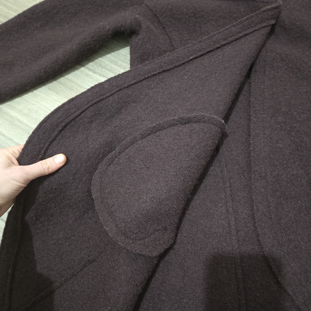 Pure wool coat jacket - Picture 4 of 6